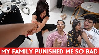 They ALL PUNISHED ME So Bad Handcuffed for 24 HOURS [upl. by Bonnee]