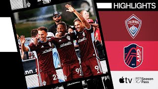 Colorado Rapids vs St Louis CITY SC  Full Match Highlights  July 7 2024 [upl. by Bostow119]