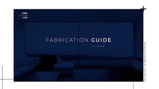 COR Vision Plus fabrication guide [upl. by Rialcnis]