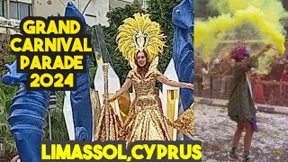 Carnival 2024 in LimassolCyprus [upl. by Atalaya]