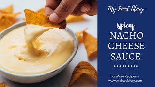 Yummy Nacho Cheese Sauce in just 10 minutes [upl. by Volney]