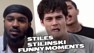 stiles stilinski being funny for 3 minutes straight  REACTION [upl. by Narrat]