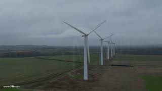 Wind Farm Wiltshire November 2024 [upl. by Ladnar45]