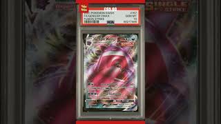 Gengar VMAX 157264 FA  Fusion Strike 2021 Pokemon Card  PSA 10 GEM MINT [upl. by Yelhs]