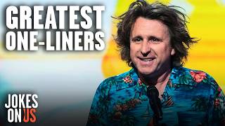 Milton Jones BEST One Liners  StandUp Spotlight Compilation  Jokes On Us [upl. by Atiuqel]