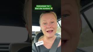 Første tur med hundene autocamper autocamperliv vlog [upl. by Ilram]