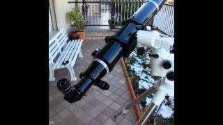 Skywatcher equinox 100ed su eq5 [upl. by Leacock852]