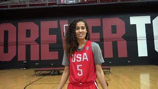 Get to know Skylar Diggins off the court  Rapid Fire Question amp Answers [upl. by Aitselec]