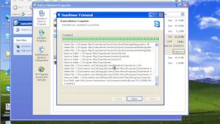 Uninstall TeamViewer 9029947 in Windows XP [upl. by Elleirua22]