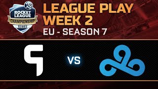 RLCS League Play Week 2  Ghost Gaming vs Cloud 9 [upl. by Chatwin]