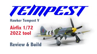 NEW Airfix Hawker Tempest V 2022 tooling full review and build  HD 1080p [upl. by Georas]