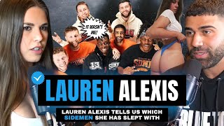 WHICH SIDEMEN HAVE YOU SLEPT WITH   LAUREN ALEXIS EP16 [upl. by Roeser715]