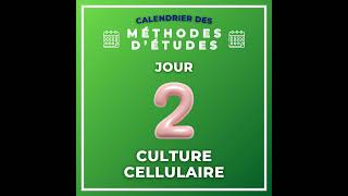 J2  Culture Cellulaire [upl. by Haldan]