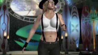 Trina Michaels vs Mick Foley in Smackdown vs Raw 2009 on PS3 [upl. by Sandor]