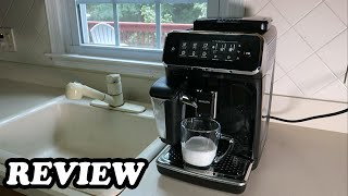 Philips 3200 Espresso Maker Review  Awesome coffee maker 2024 [upl. by Thornburg]