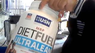 How To Use USN Protein Shake Weight Loss Chocolate Cream [upl. by Akeyla]