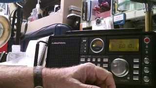 TRRS 0174  Using Grundig 750 for Shortwave Listening [upl. by Ppik]