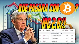 ¡PREVISIÓN DEL 26 IPC EE UU🔽 EL DÍA MAS IMPORTANTE DEL AÑO‼️ ¿CRIPTO BULLRUN EN PUERTA 🚀 11S [upl. by Sellihca56]