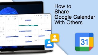 How To Share Google Calendar With Others 2024 [upl. by Lrac]