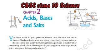 Acids Bases and Salts lesson in Tamil Part 1 CBSE Class 10 Science Chemistry Chapter 2 NCERT [upl. by Nugesulo]