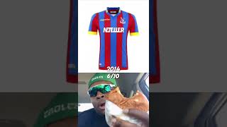 Rating every Premier League kit Crystal Palace football trending fyp [upl. by Gerrilee]