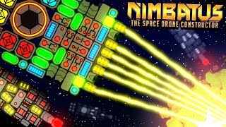 THE INFINITE MOTHERSHIP  Indestructible Regenerating Drone  Nimbatus Early Access Gameplay [upl. by Aniahs]