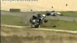 Horror Crash Assen Junior Strous [upl. by Aetnahc433]