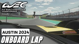 AF Corse Ferrari Hypercar 2024 Onboard  Austin COTA  assettocorsa [upl. by Koslo]