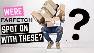 Whats in The Boxes FARFETCH SPRING 2022 MENSWEAR MYSTERY UNBOXING  TRYON [upl. by Budworth860]