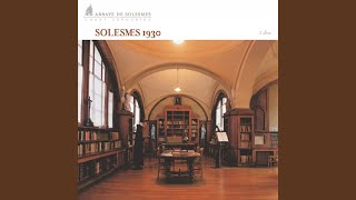 Solesmes 1930 Hymne quotVirgo Dei genitrixquot [upl. by Arved]