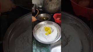 Part1 Homemade Balushahi  Makkhan vade😋👌🏻😍balushahirecipeindiancuisineyoutubeshortstrending [upl. by Norris192]