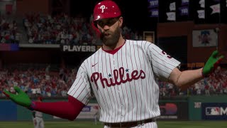 Philadelphia Phillies vs Arizona Diamondbacks Game 7  NLDS 2023 Full Highlights MLB The Show 23 Sim [upl. by Haduj]