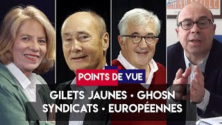 quotGilets jaunesquot Carlos Ghosn syndicats Européennes  Points de vue du 21 novembre [upl. by Clarke]