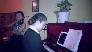 Quan CAFE 42  Ho con Rua  Ht Piano amp Violin Khanh AnampBich Duyen [upl. by Ydal]