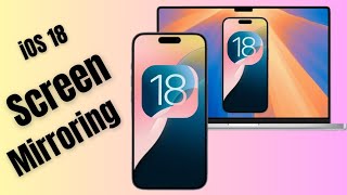 How to Screen Mirror iPhone to MacBook iOS 18  Use iOS 18 Screen Mirroring Feature  ios18 [upl. by Hawthorn839]