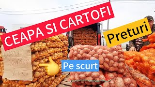 Ceapa și Cartofi Preturi la Targul Pucheni [upl. by Eran]