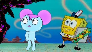 Pibby trying to get a pizza from Spongebob [upl. by Nitsirhc]