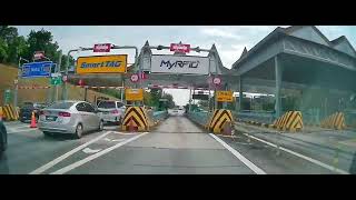 Medium Drive From Senawang to Segamat via NorthSouth Expressway  70mai M300 Dashcam Camera [upl. by Rawna468]