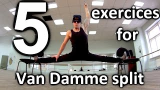 5 Exercises for Van Damme split [upl. by Sela]