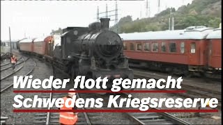 Schwedens Kriegsreserve Dampf nach fünf Jahrzehnten Stillstand  EisenbahnRomantik [upl. by Arrio]