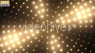 Flashing Lights VJ Loop Stage Wall of Lights 4k Ultra HD motion graphic Background [upl. by Aicilehp743]