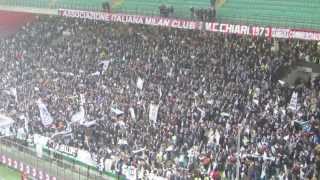 Milan  Spezia 31 7000 tifosi spezzini a San Siro 15114 Coppa Italia [upl. by Streetman973]