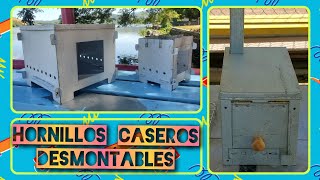 Hornillos caseros desmontables 🥳 AMCA [upl. by Airreis]