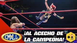 CMLL  Dark Silueta y La Jarochita vencen a Marcela y Reyna Isis  MartesDeArenaMéxico [upl. by Yrreiht]