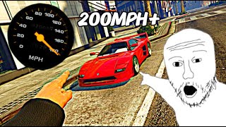 This Speed Glitch Breaks Everything In GTA 5… Turismo Classic [upl. by Tallula]