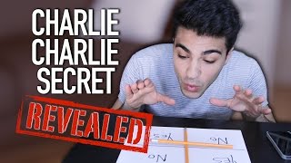 CHARLIE CHARLIE PENCIL CHALLENGE SECRET REVEALED [upl. by Toddie]