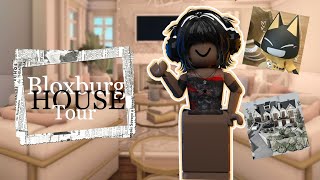 Touring my NEW Bloxburg HOUSE [upl. by Eidson]