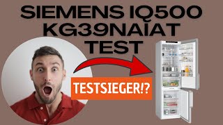 Siemens KG39NAIAT iQ500 Test Erfahrungen Review [upl. by Aseel]