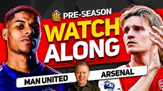 MANCHESTER UNITED vs ARSENAL Live With MARK GOLDBRIDGE [upl. by Abla298]