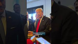 Donald Trump meets with Arab Americans in Dearborn [upl. by Ajnotal]